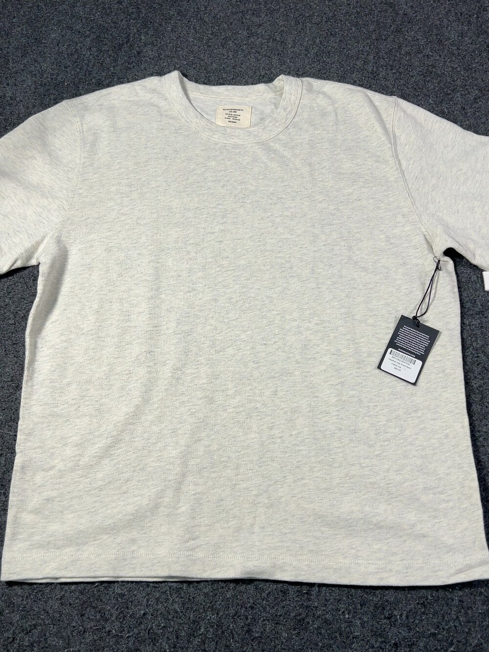 Buck Mason Field-Spec Boyfriend Crop Tee Womens Large NWT Msrp62 [PA26]
